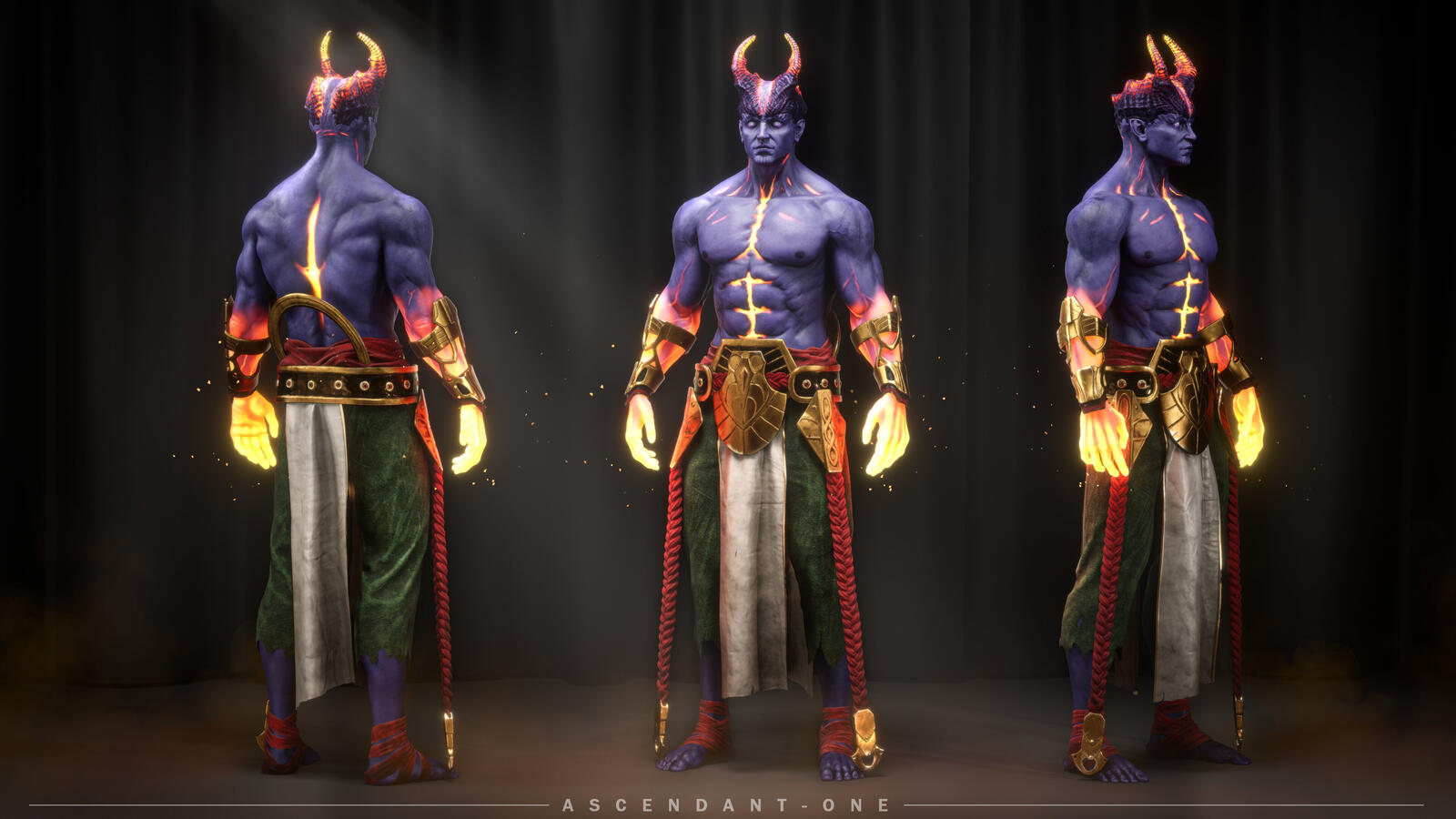 Azgorath Game ready Character